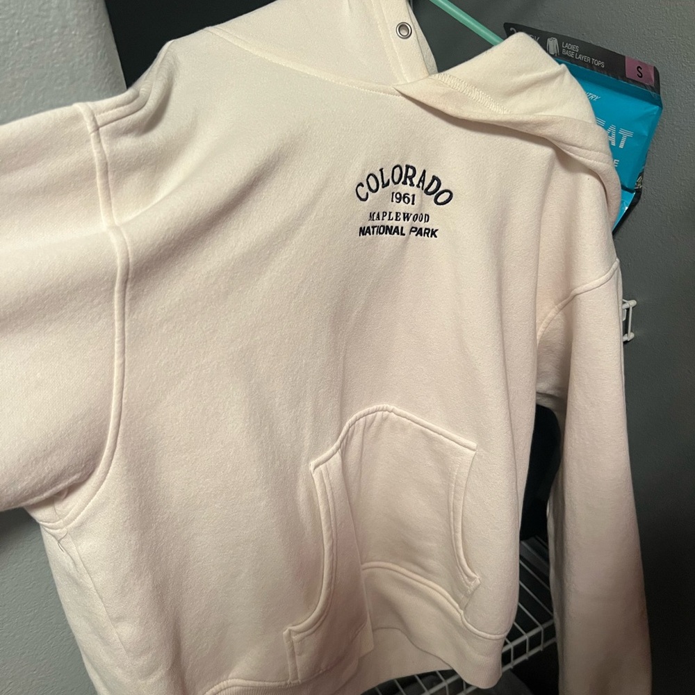 Cream Colorado National Park Women's Sweater